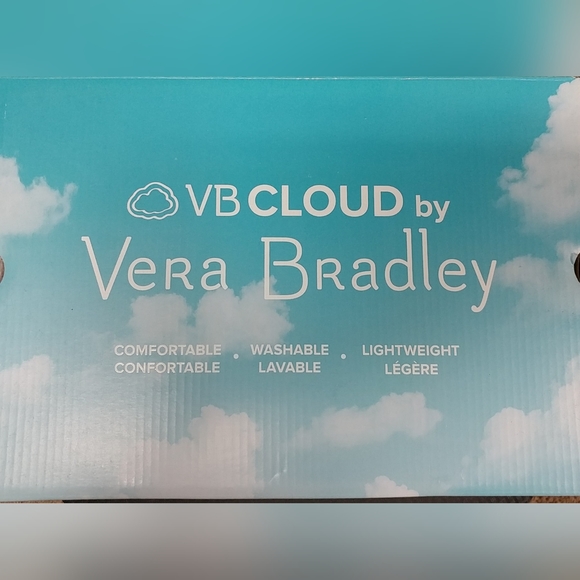 Vera Bradley VB Cloud Convertible Slip-On Shoe Women's 10 Navy Blue & Floral - Picture 13 of 16